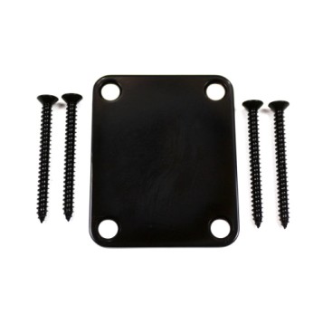 Neck Plate για Ηλεκτρική Κιθάρα Gotoh NBS-3 Μαύρο