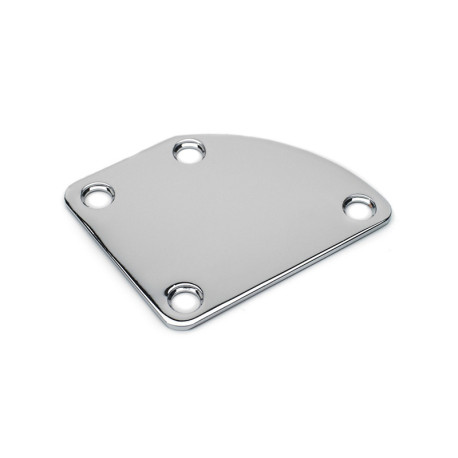 Neck Plate Curved για Ηλεκτρική Κιθάρα HN007 Chrome