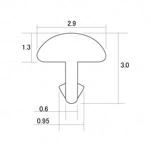Τάστα για Κιθάρα ή Ηλεκτρικό Μπάσο Hosco HF-J1 (με το κομμάτι)