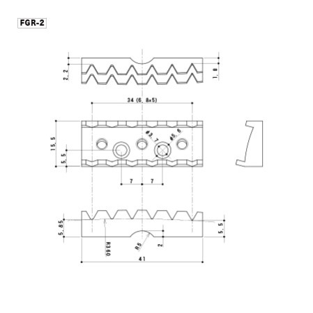 Gotoh FGR-2-C Locking Nut