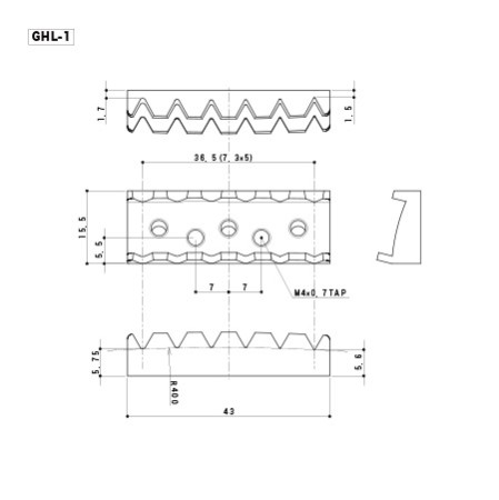 Gotoh GHL-1-C Locking Nut