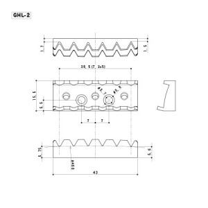 Gotoh GHL-2-B Locking Nut Gotoh GHL-2-B Locking Nut
