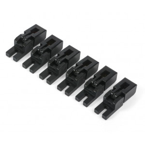 Schaller FR Complete Saddle Set of 6 Μαύρα