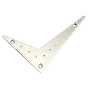 Χορδιέρα Ηλεκτρικής Κιθάρας τύπου V (ασύμμετρη) Samwoo TA002 CR Chrome